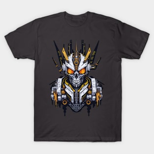 Mecha Skull S02 D50 T-Shirt